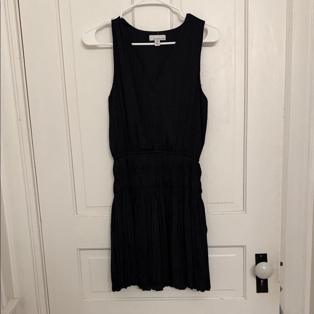 Allison Joy Black Mini Dress